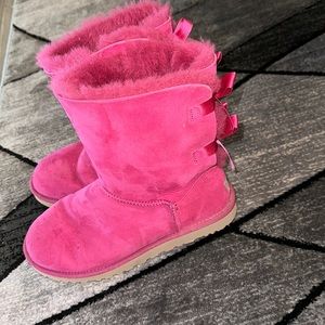 Pink Ugg boots, Gently loved